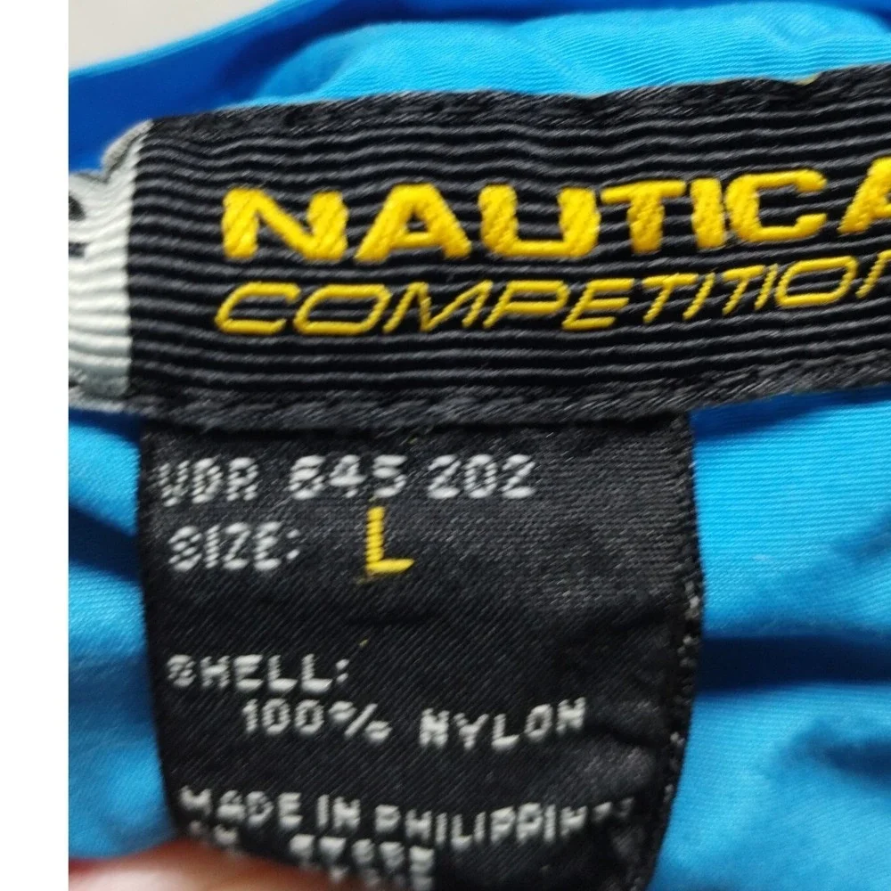 Nautica Competition Swim‎ Trunks Board Shorts Nylon Activewear Size L